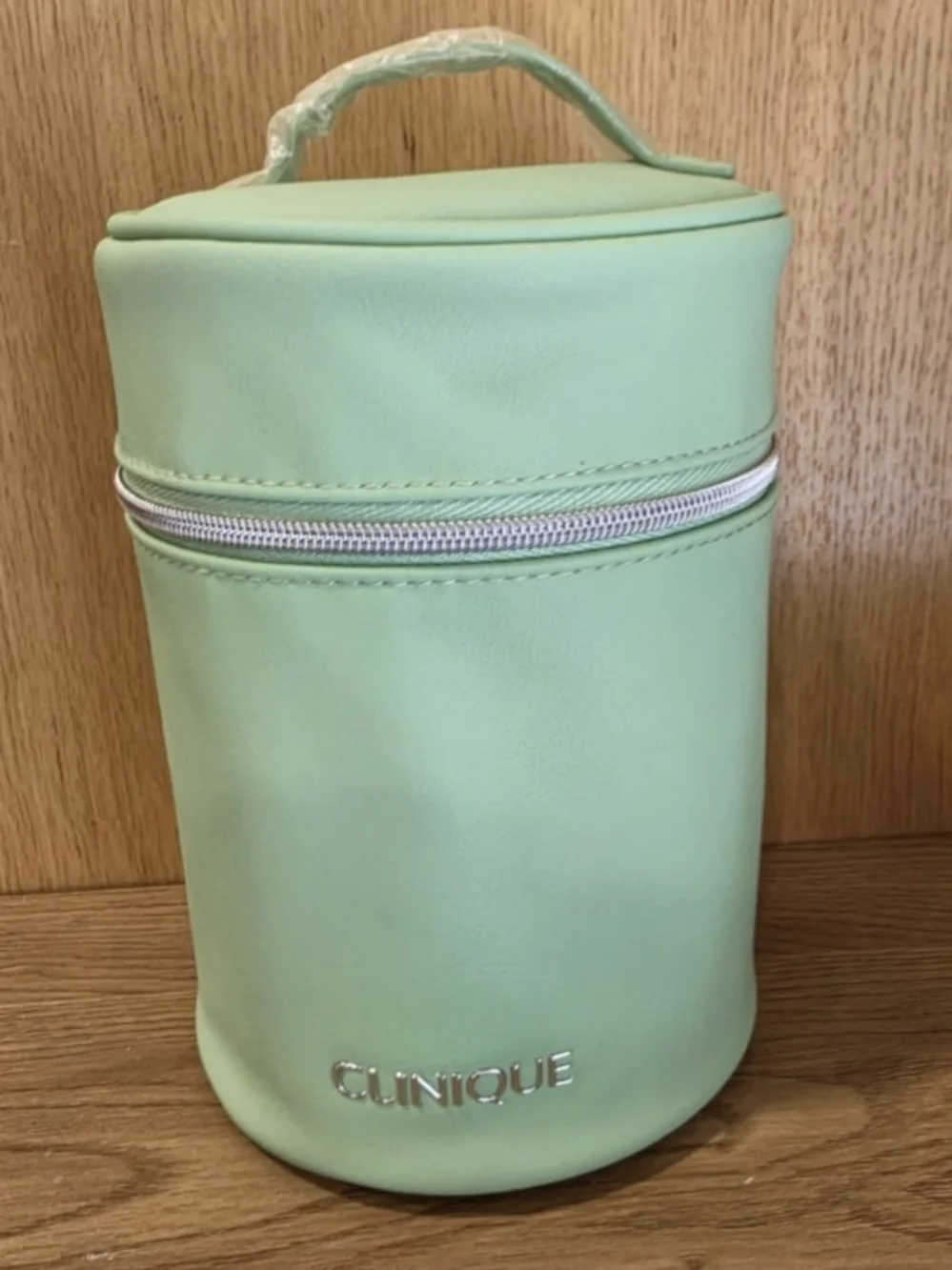 Clinique Mint Green Cosmetic Travel Case